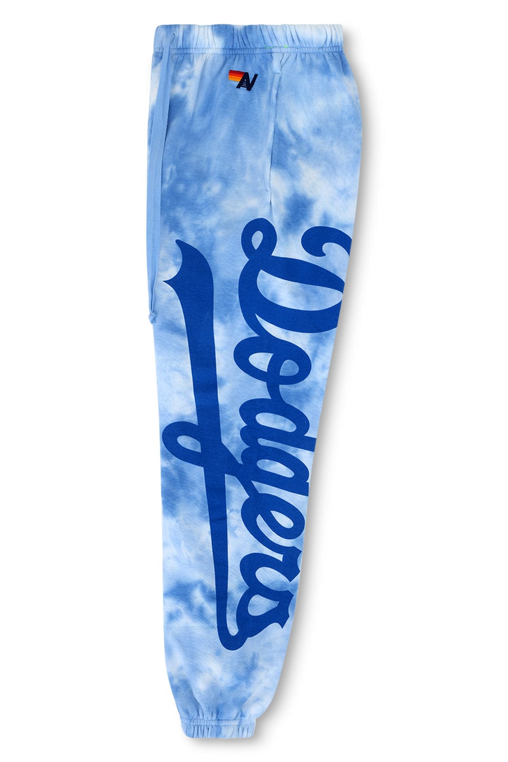 LOS ANGELES DODGERS HAND DYED SWEATPANTS - TIE DYE BLUE - Image 8