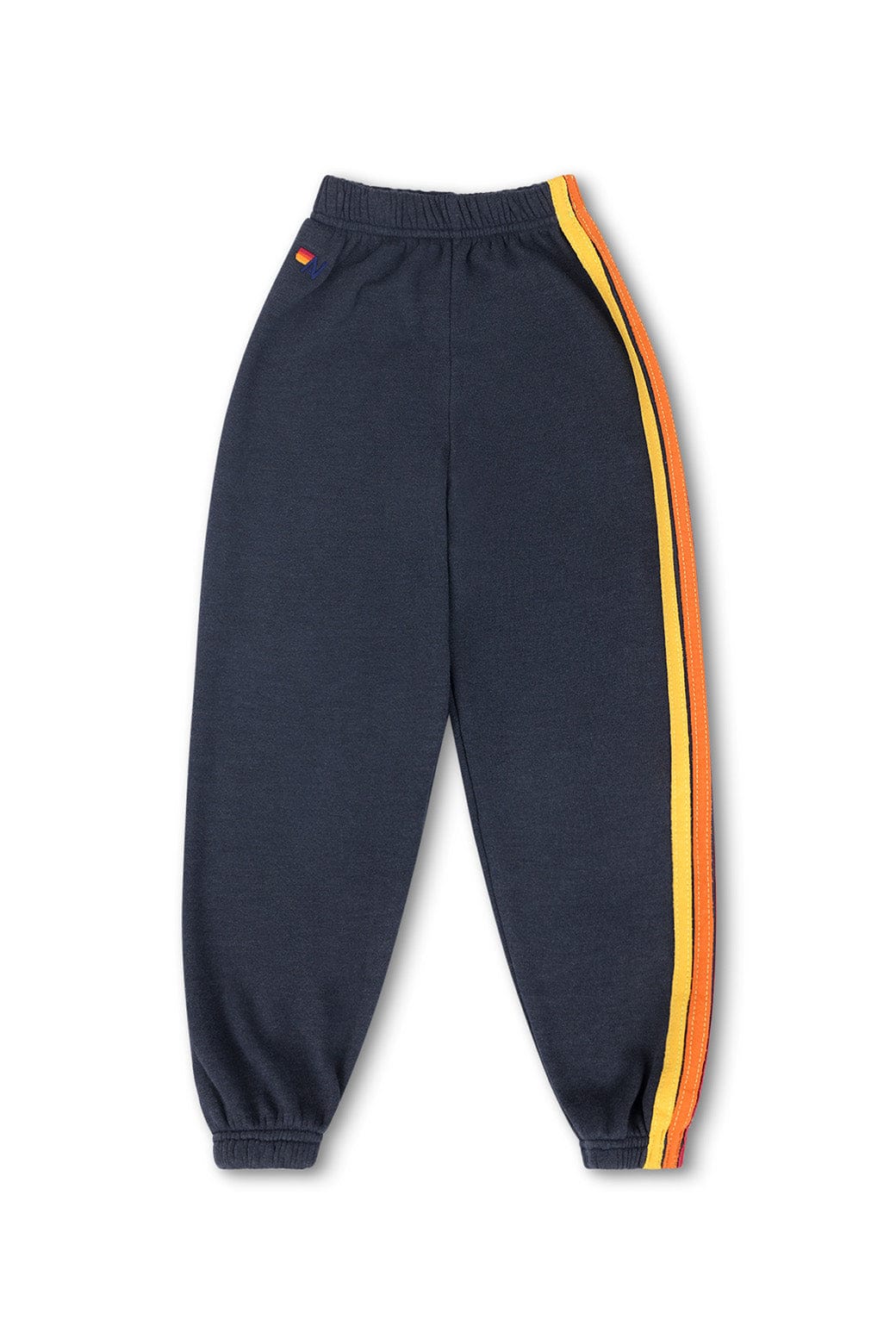 KID'S 5 STRIPE SWEATPANTS - CHARCOAL - Image 2