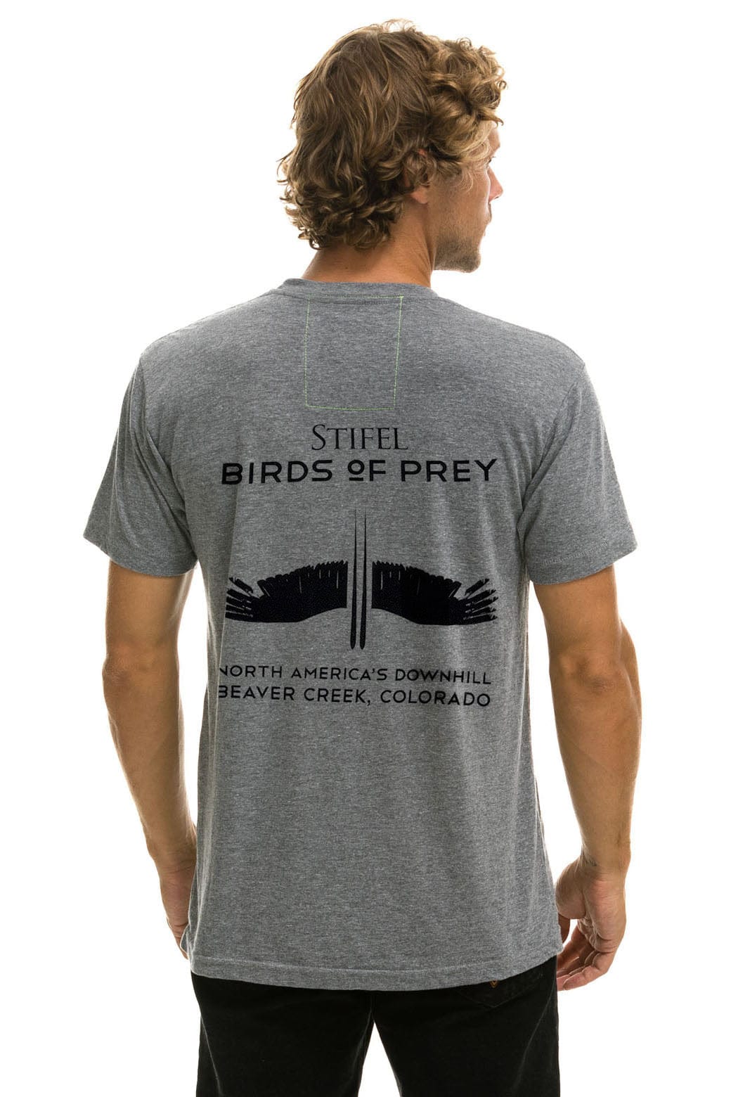 BIRDS OF PREY 2024 UNISEX CREW TEE SHIRT - HEATHER GREY - Image 3