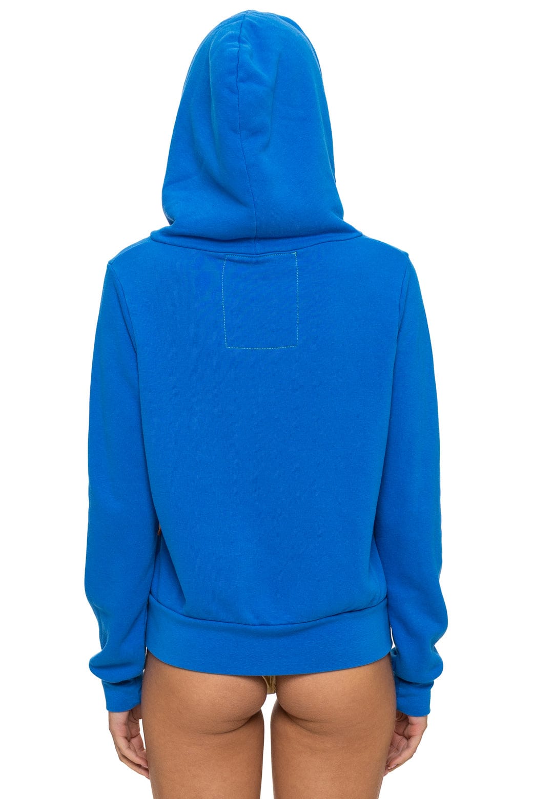MOUNTAIN STITCH CHEVRON 4 ZIP HOODIE - ADVENTURE BLUE - Image 10