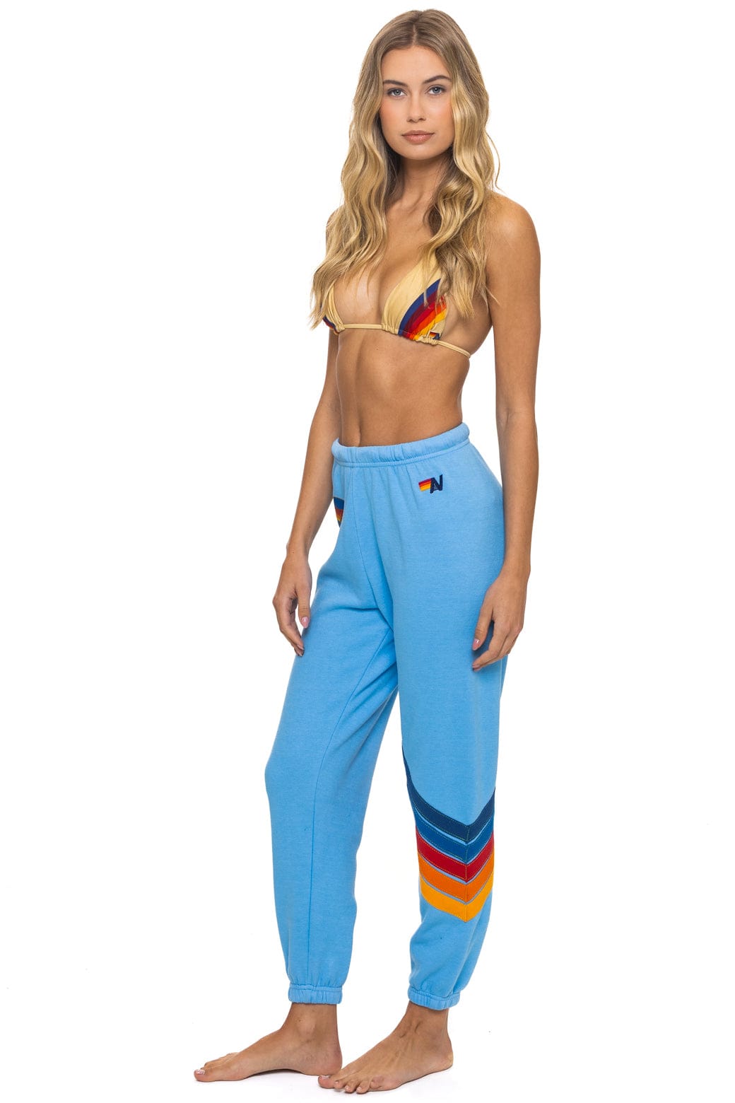 ALL SEASONS CIRCLE CHEVRON SWEATPANTS - SKY - Image 5