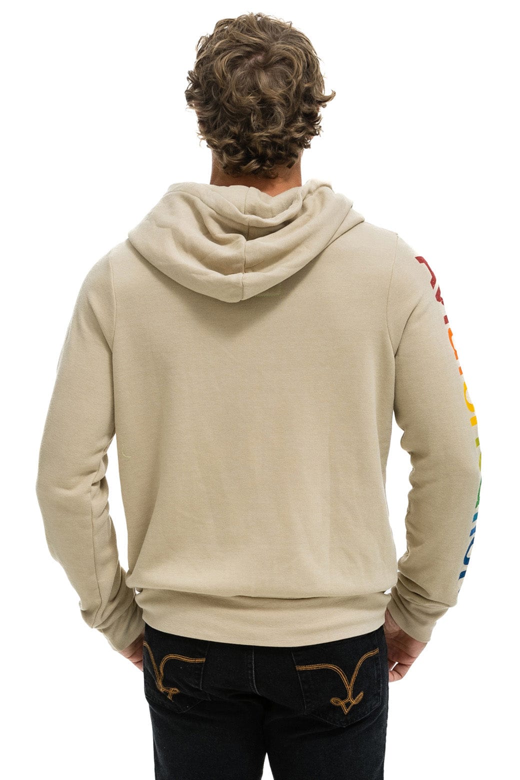 AVIATOR NATION HOODIE - SAND - Image 7