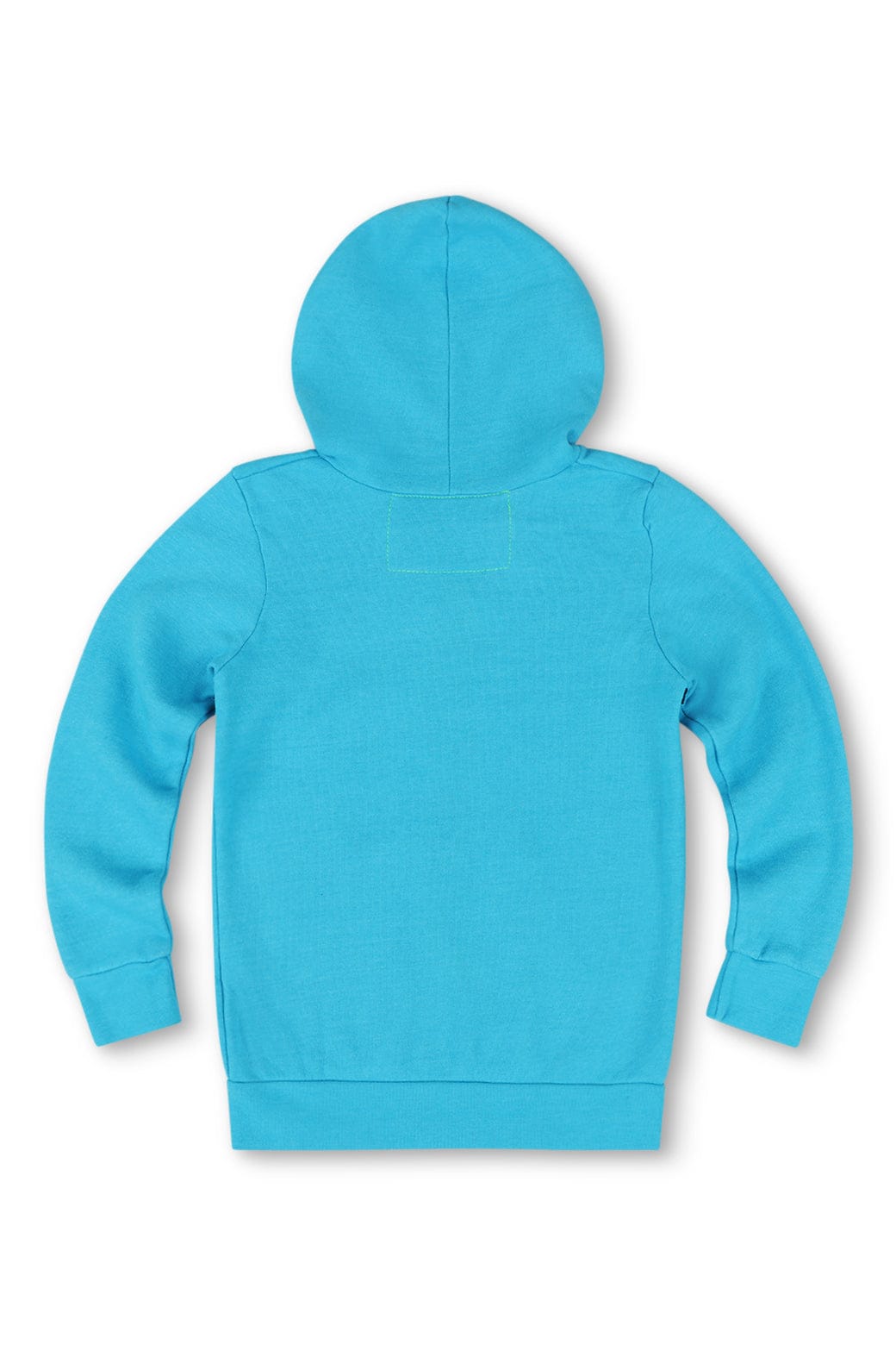 KID'S 5 STRIPE HOODIE - NEON BLUE - Image 2
