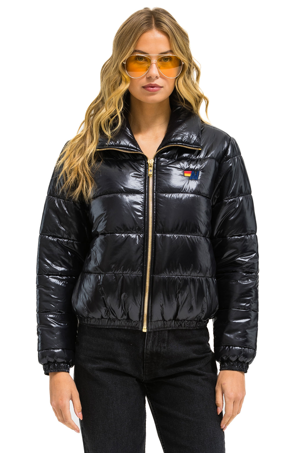 BOLT LUXE APRES PUFFER JACKET - GLOSSY BLACK - Image 2