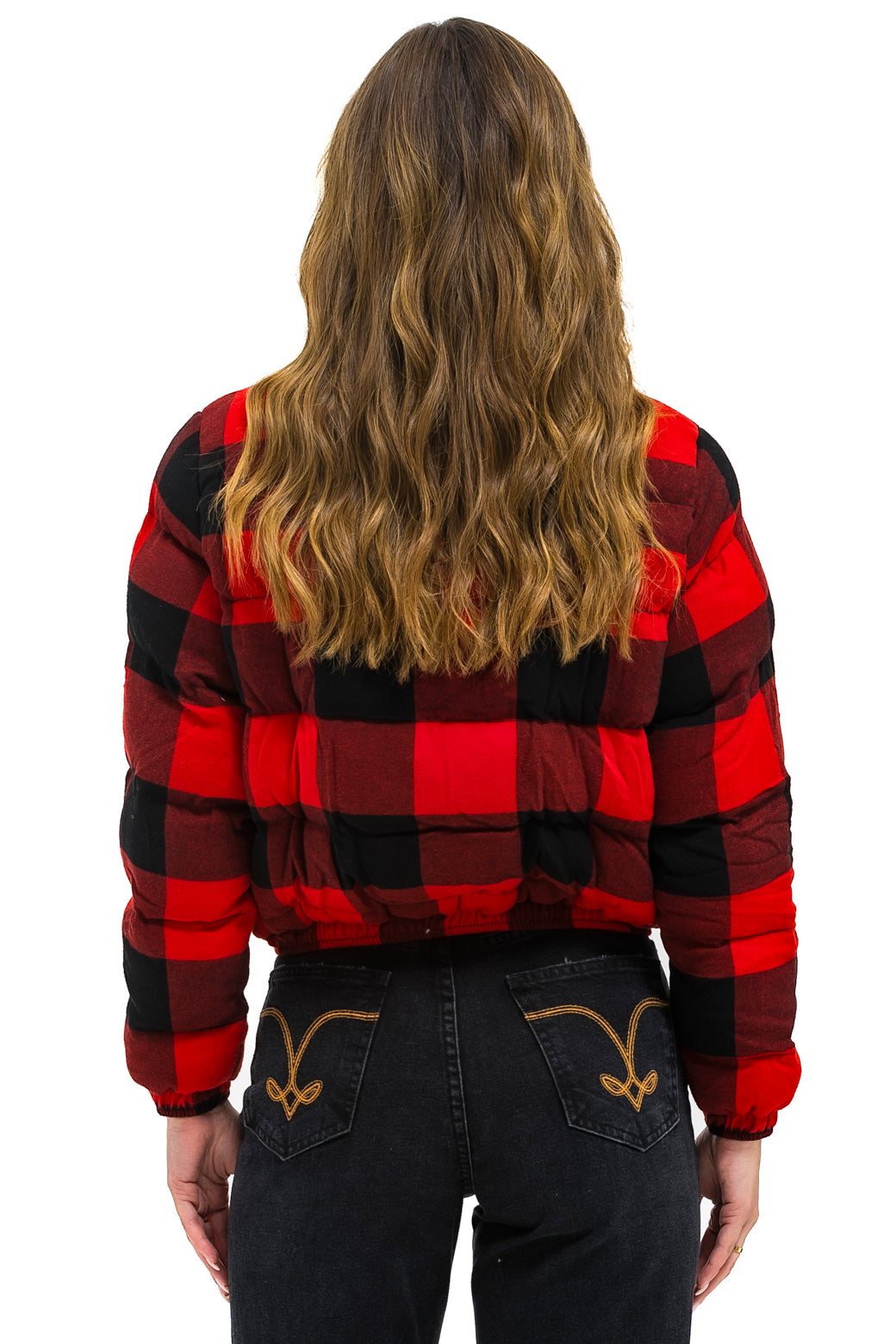 APRES PLAID PUFFER JACKET - BUFFALO PLAID - Image 3