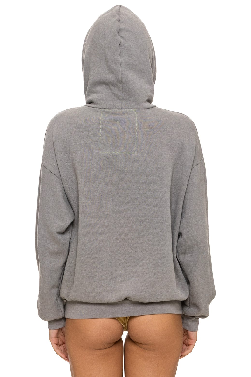 LOGO PULLOVER RELAXED HOODIE - SLATE - Image 9