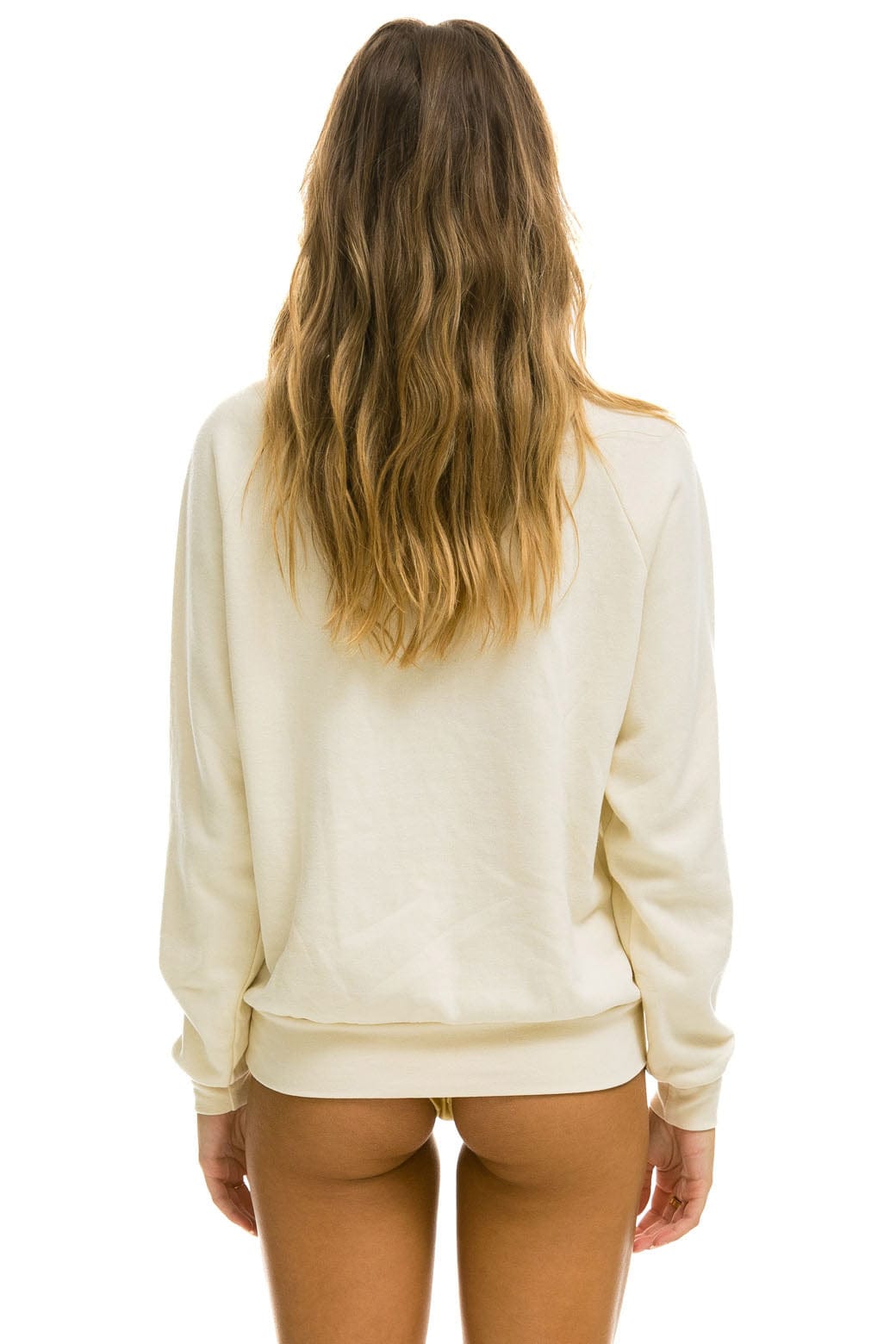 PRAY FOR SNOW SWEATSHIRT - VINTAGE WHITE - Image 3