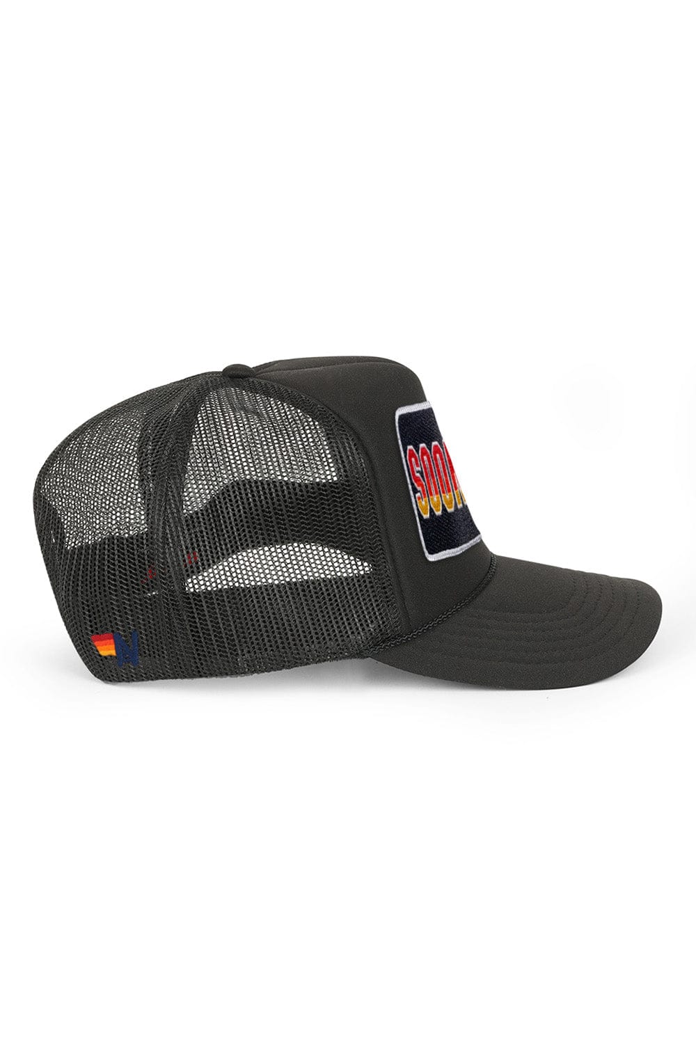 UNIVERSITY OF OKLAHOMA SOONERS VINTAGE LOW RISE TRUCKER - BLACK - Image 2