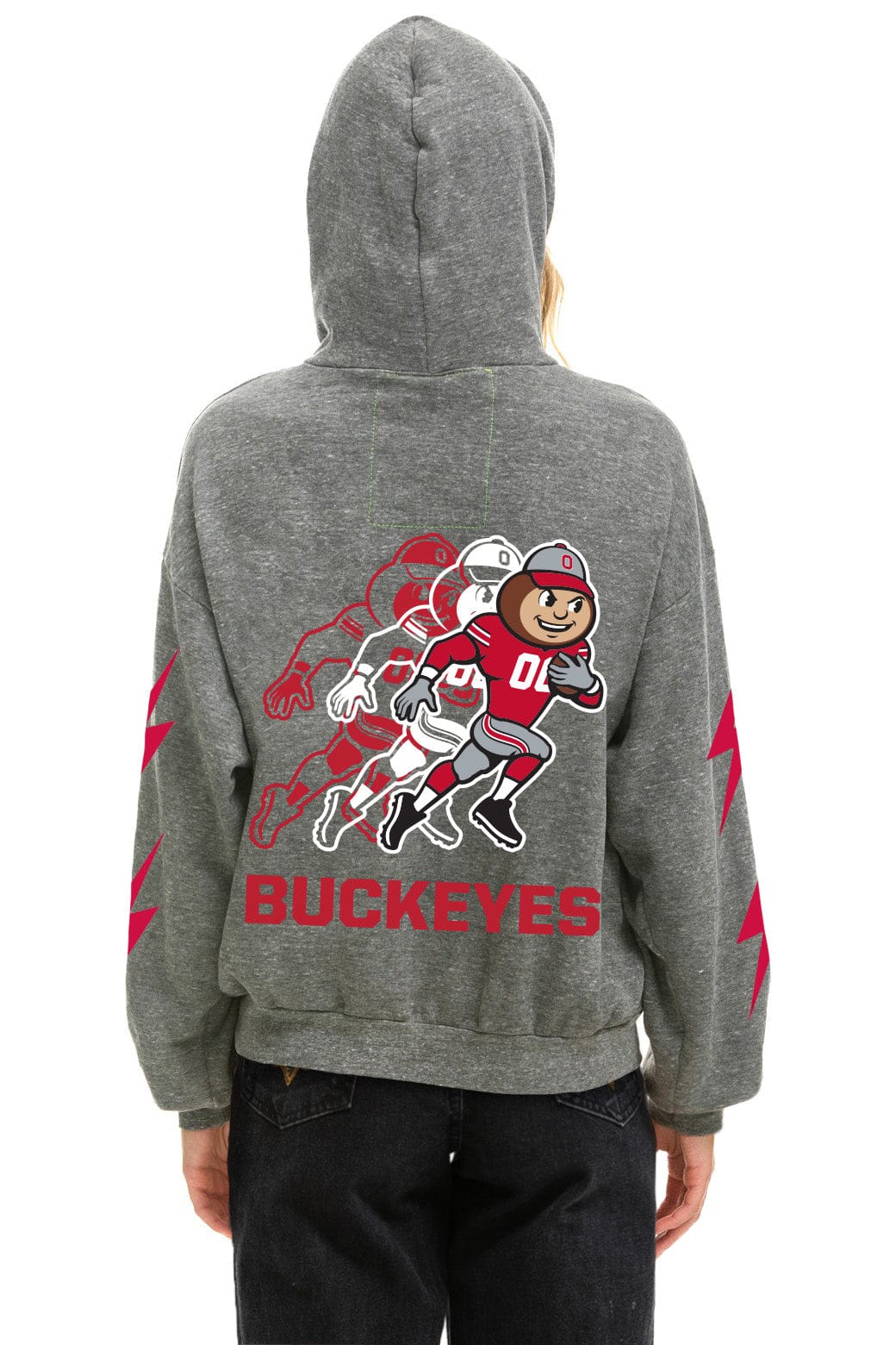 OHIO STATE CFP CHAMPIONS 2025 RELAXED PULLOVER HOODIE - HEATHER - Image 2