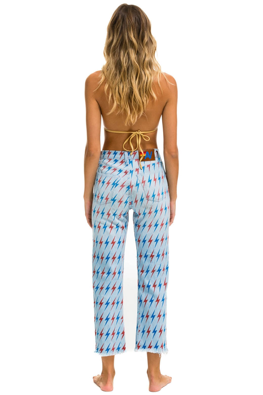 AVIATOR BOLT MID RISE RELAXED SURFER JEAN - SUPER LIGHT - Image 4