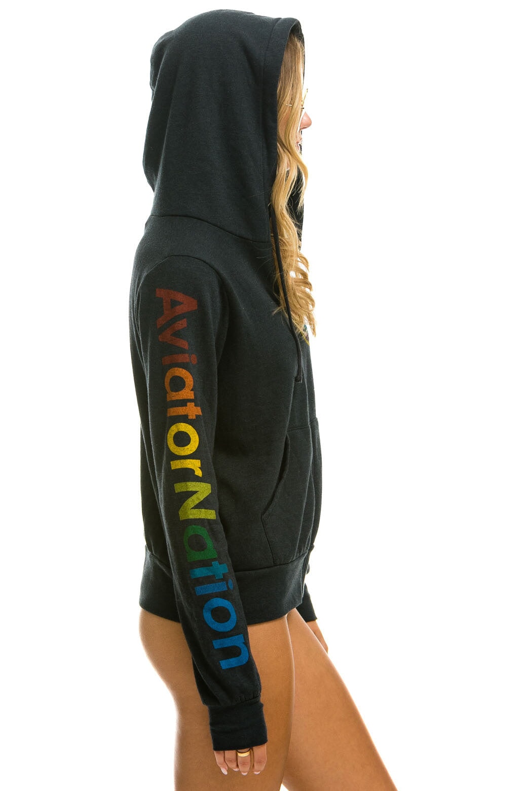 AVIATOR NATION AUSTIN HOODIE - CHARCOAL - Image 3