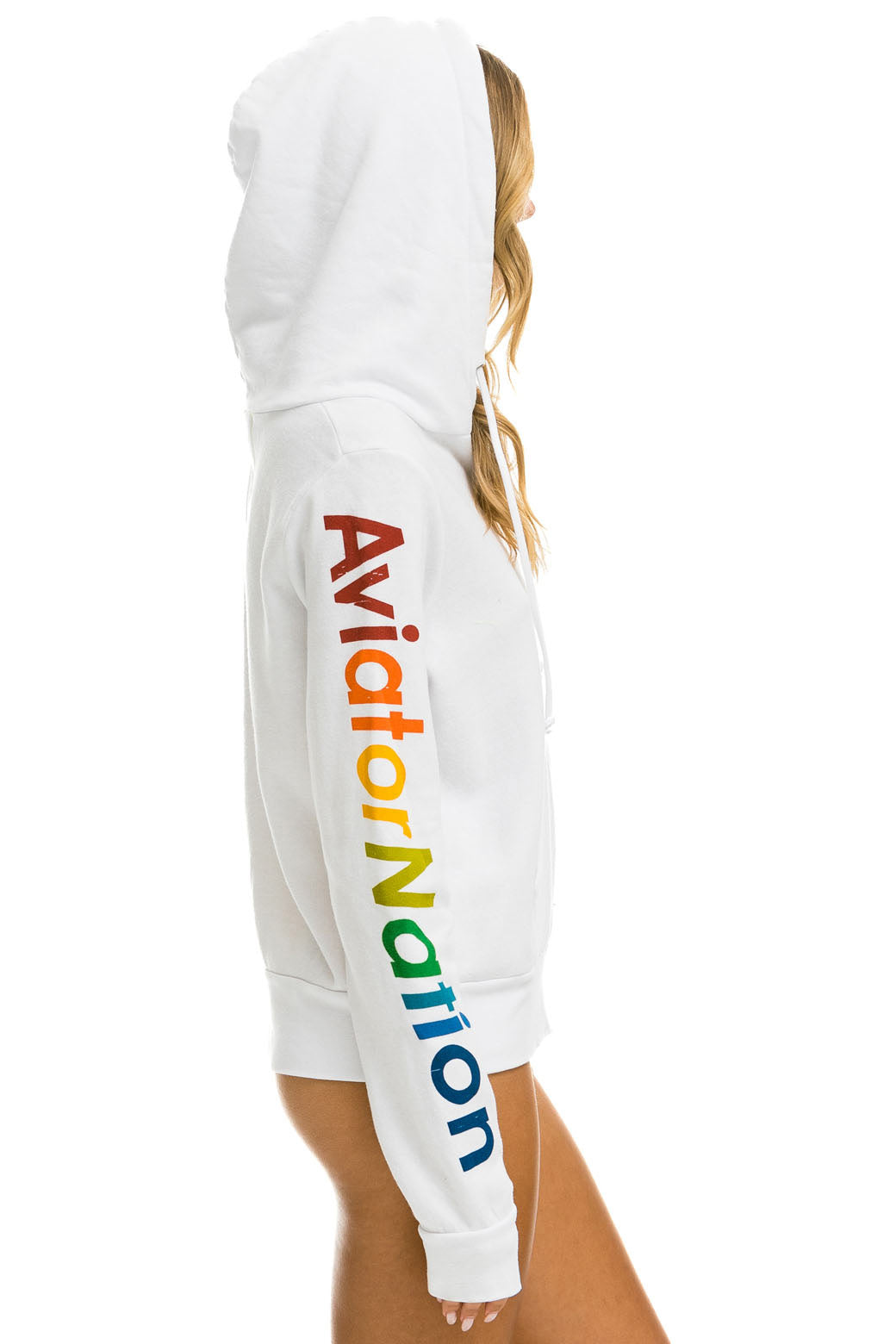 AVIATOR NATION HAMPTONS HOODIE - WHITE - Image 4