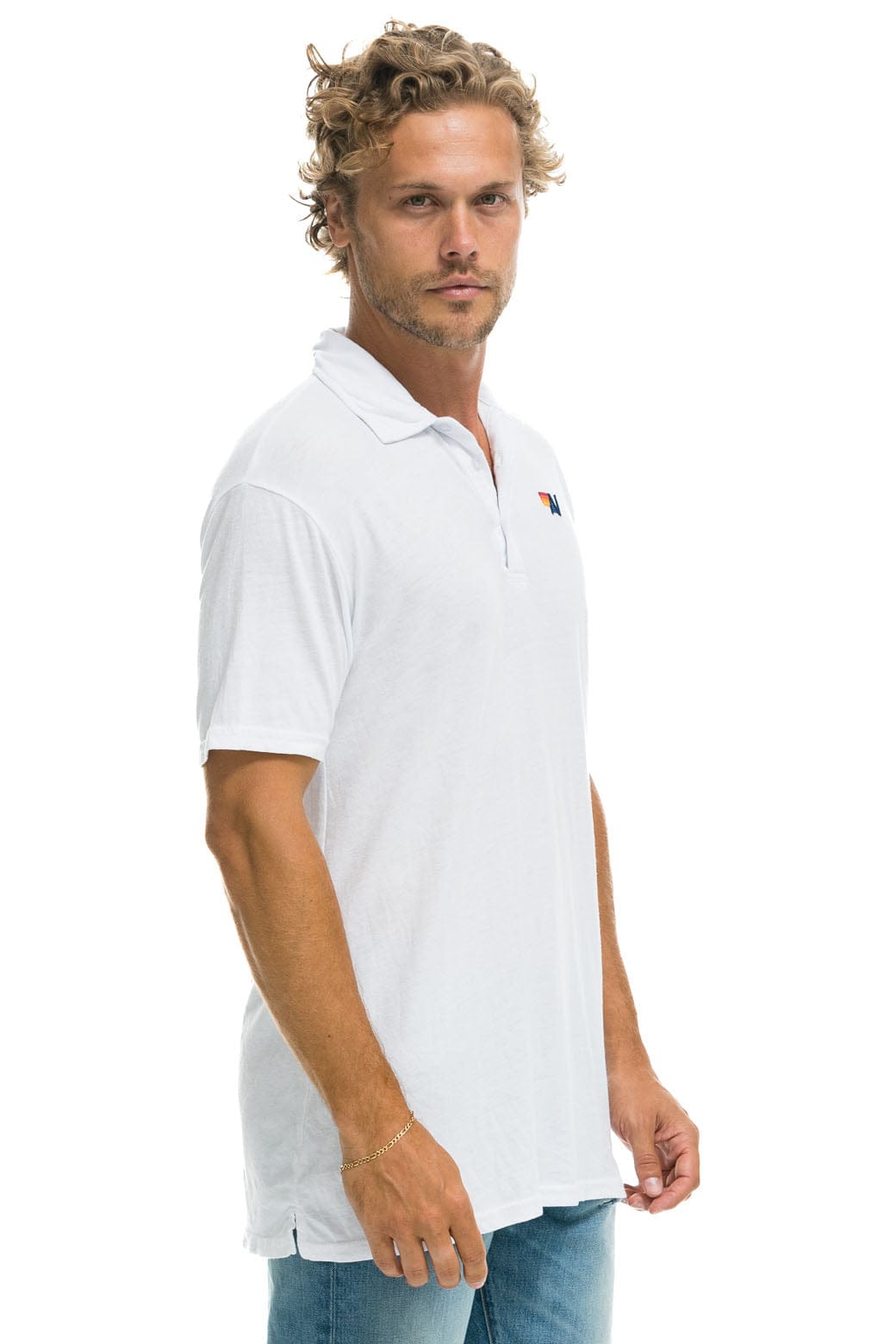 AVIATOR NATION POLO - WHITE - Image 4