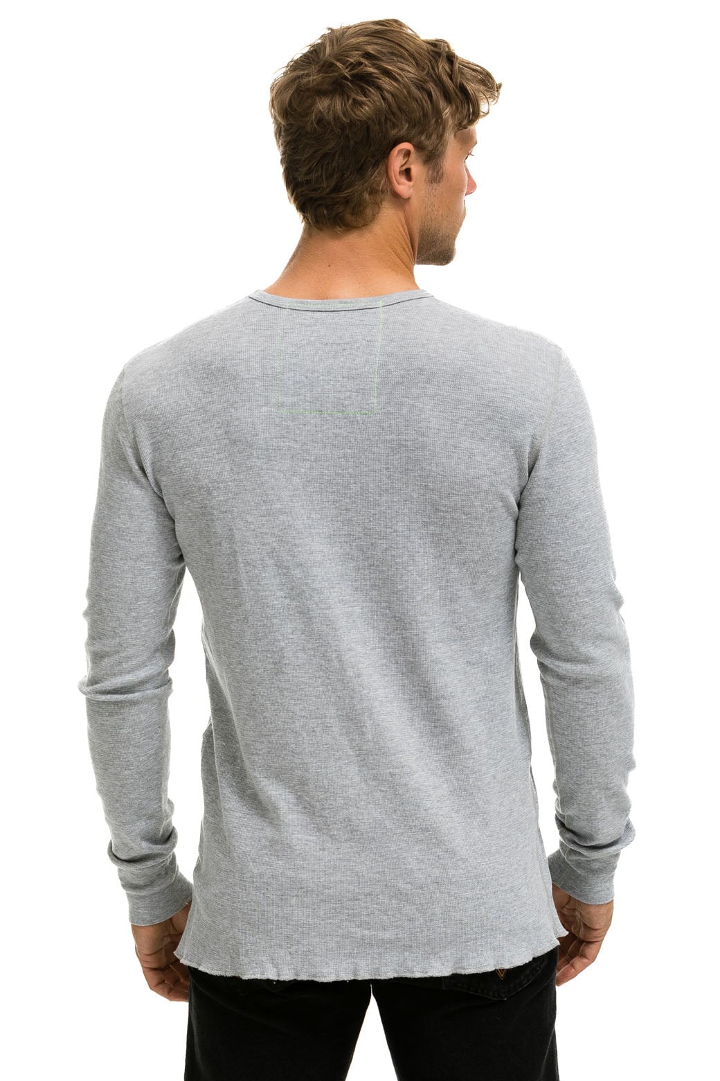 AVIATOR NATION VAIL THERMAL - HEATHER GREY - Image 5