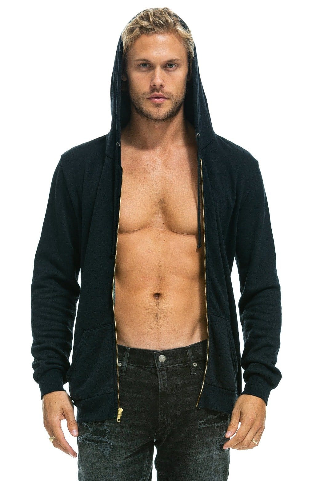 BOLT HOODIE - BLACK - Image 4