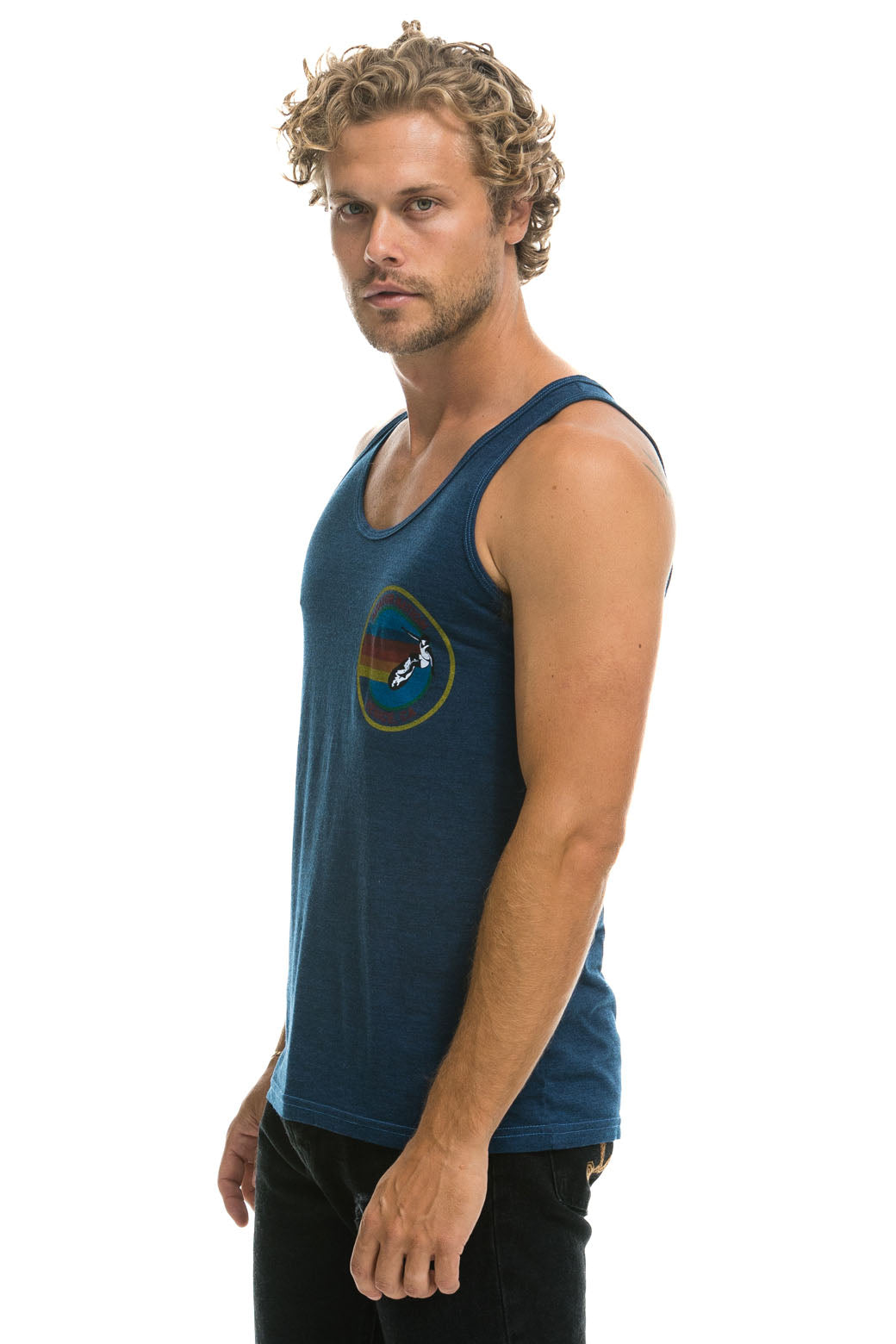 MEN'S AVIATOR NATION TANK - NAVY - Image 3