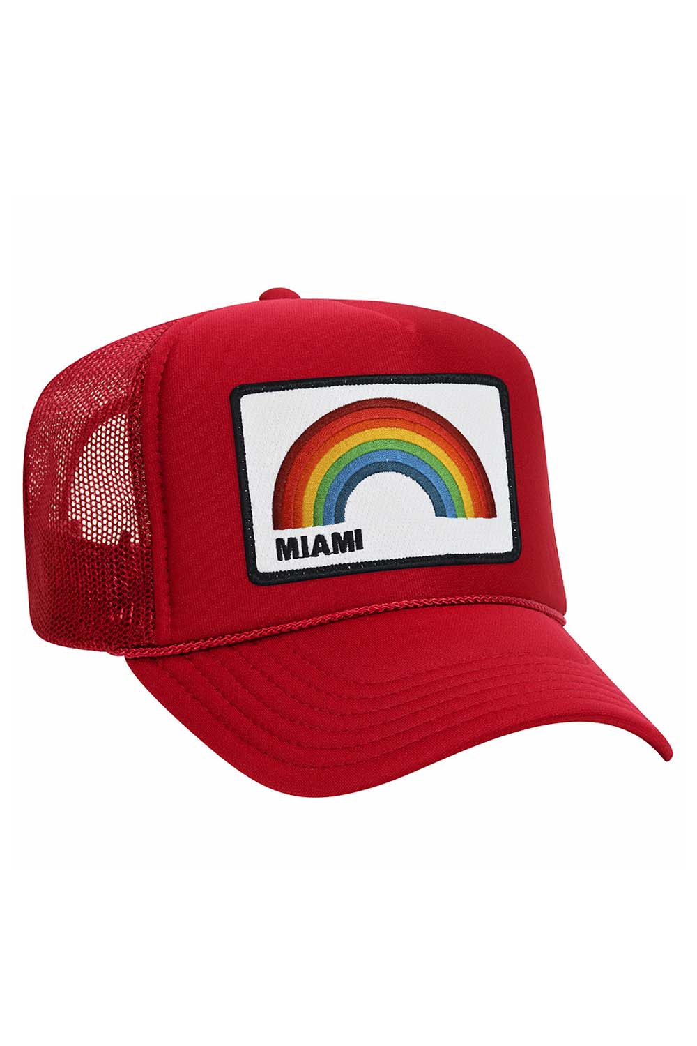 MIAMI RAINBOW TRUCKER HAT - Image 6
