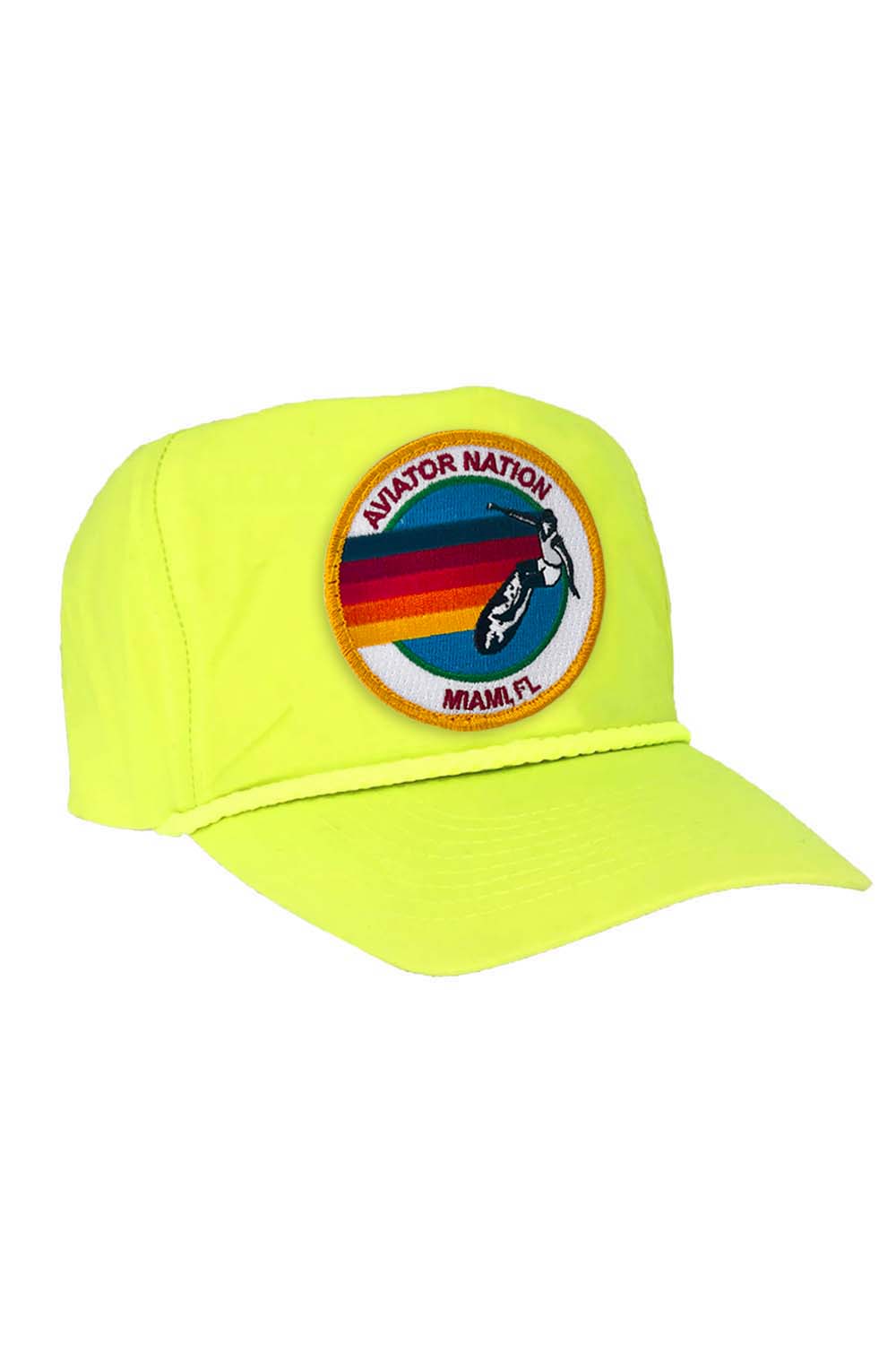 SIGNATURE MIAMI VINTAGE NYLON TRUCKER HAT - Image 2