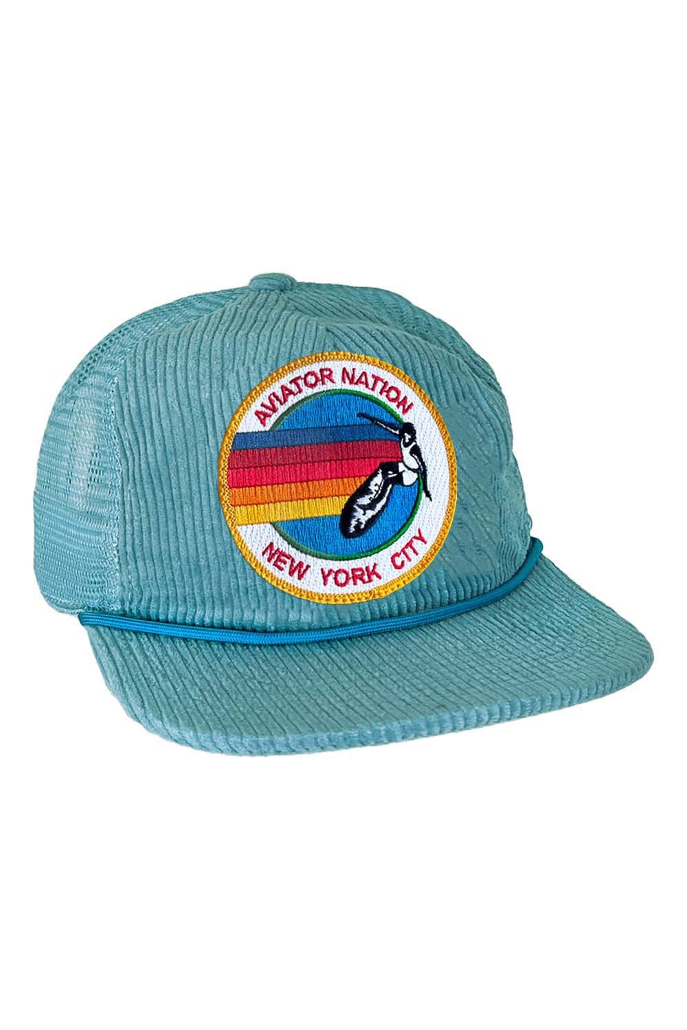 SIGNATURE NEW YORK CITY - VINTAGE CORDUROY MESH TRUCKER - Image 2
