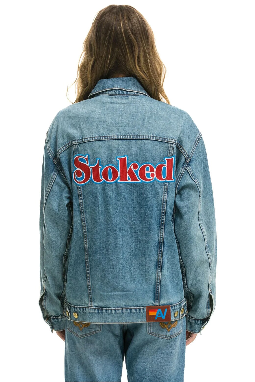STOKED OVERSIZED CONCERT DENIM JACKET - VINTAGE - Image 12
