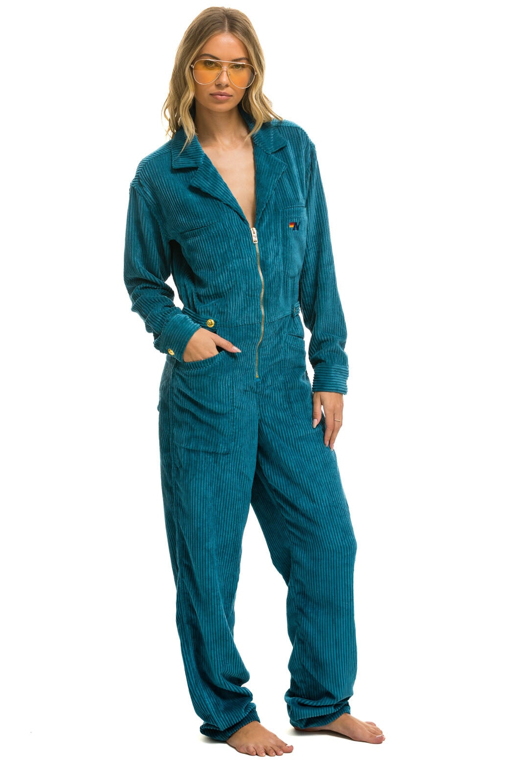 UNISEX CORDUROY FLIGHT SUIT - CAPRI - Image 5