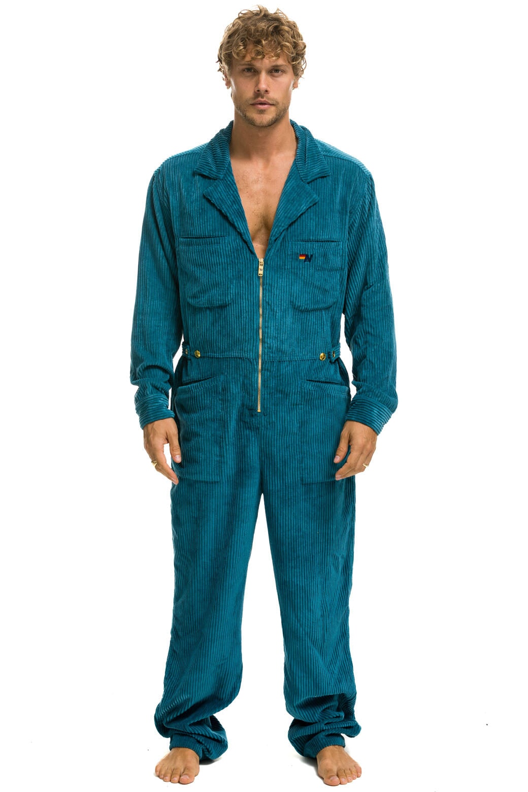 UNISEX CORDUROY FLIGHT SUIT - CAPRI - Image 2