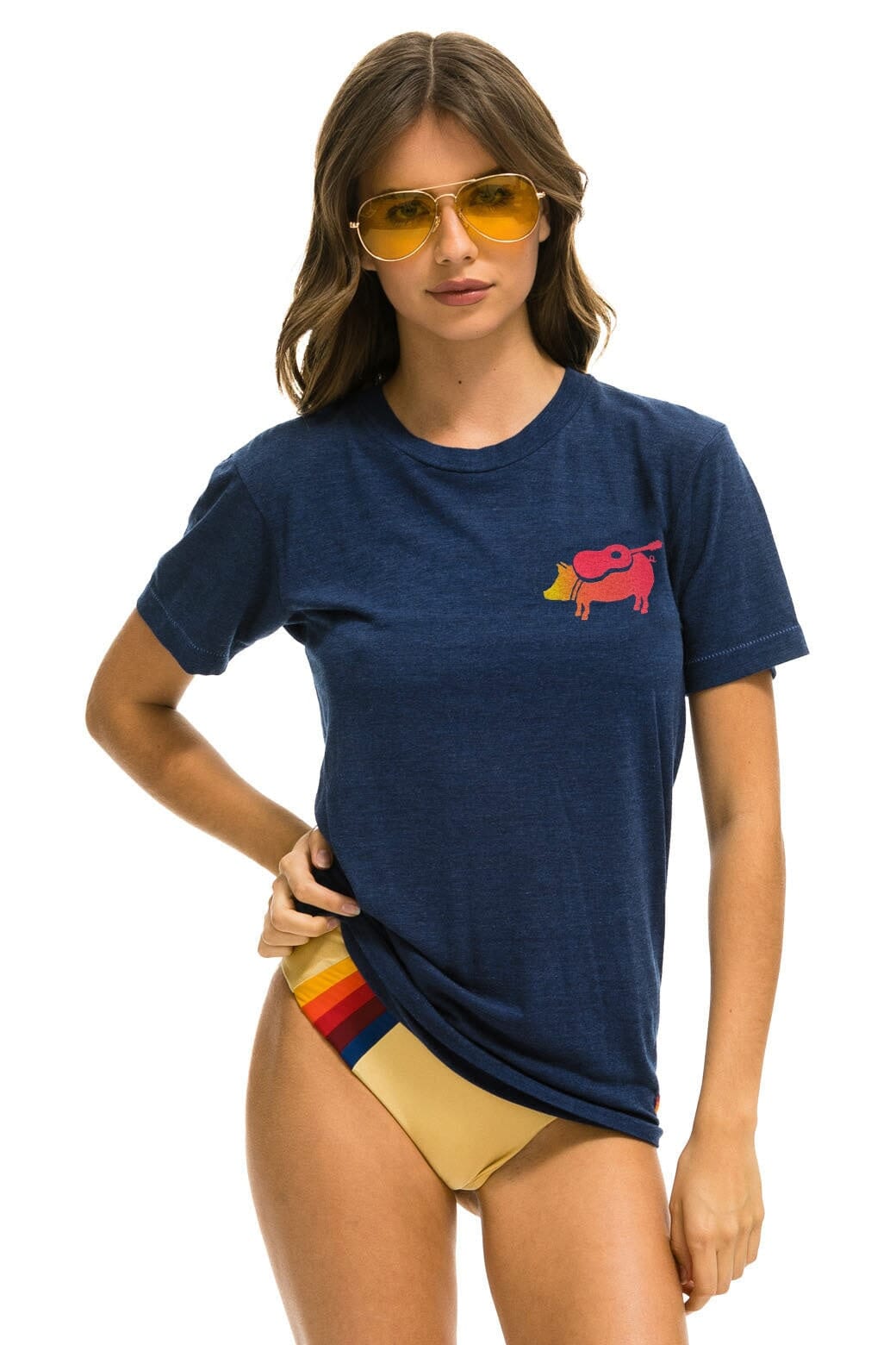 WINDY CITY SMOKEOUT 2024 CREW TEE SHIRT - NAVY - Image 2
