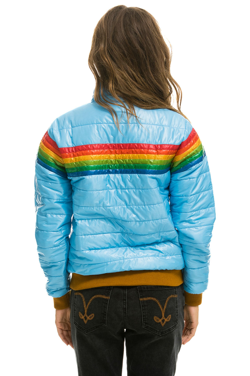 6 STRIPE JACKET - GLOSSY SKY - Image 3