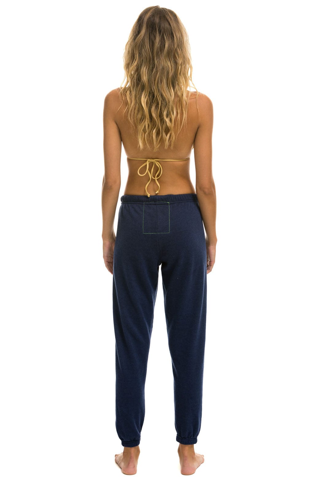 LOGO SWEATPANTS - NAVY - Image 3