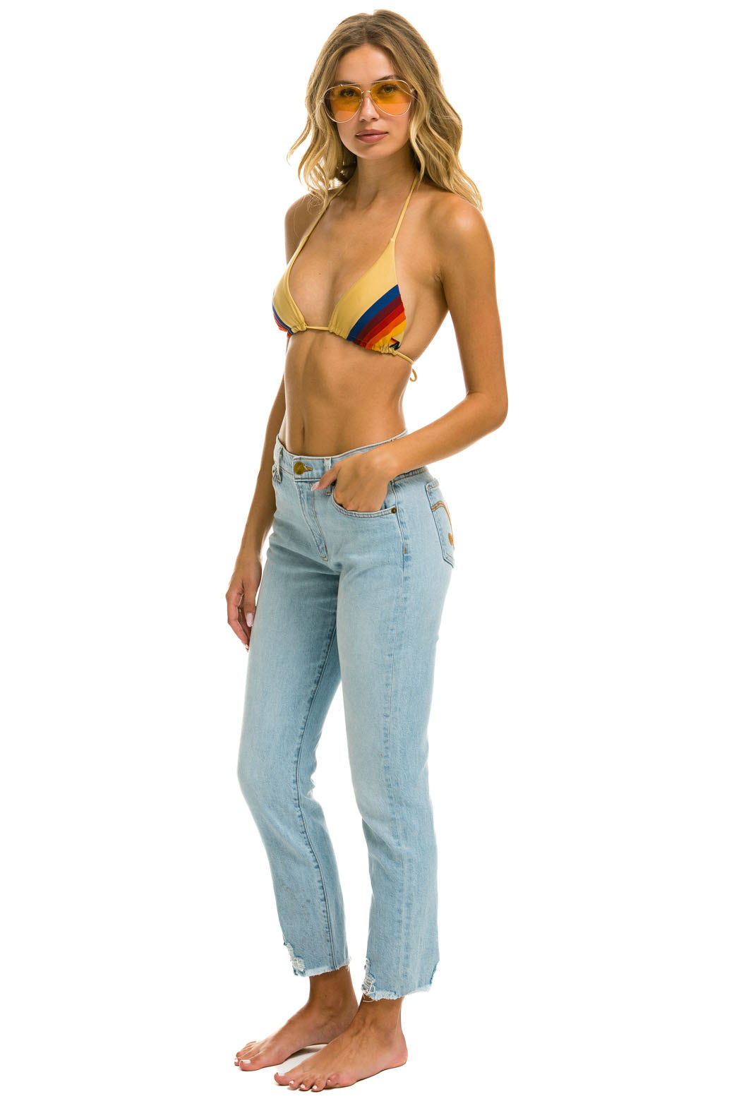 MID RISE SLIM SURFER JEAN - SUPER LIGHT - Image 4