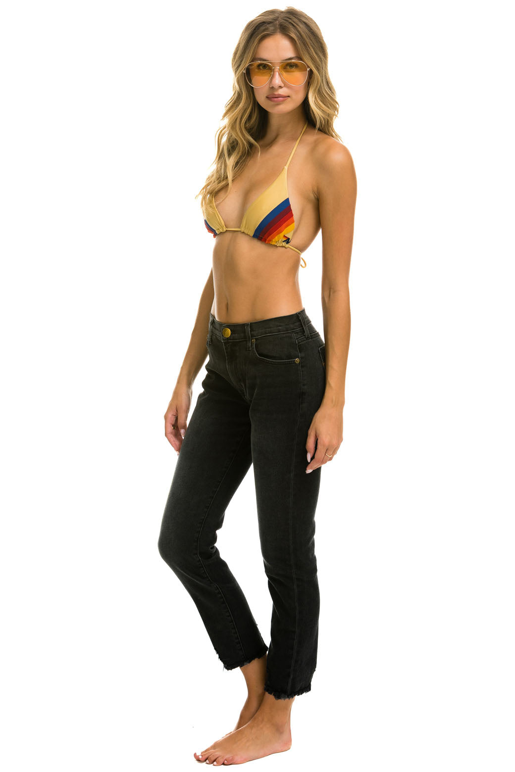 MID RISE SLIM SURFER JEAN - VINTAGE BLACK - Image 4